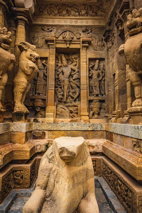 Beautiful Pallava Architecture And Exclusive Sculptures At The