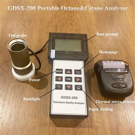 China Cheap Portable Fuel Gasoline Octane Tester Manufacturers Suppliers Wholesale Price Gold