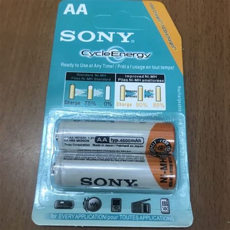 Jual Baterai Charger Sony Aa A Batre Charger Sony Aa Mah Isi