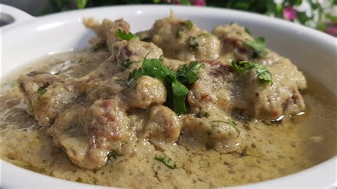 White Mutton Korma Recipe YouTube