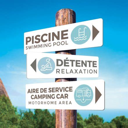 La signalétique des campings Cartel Créatif