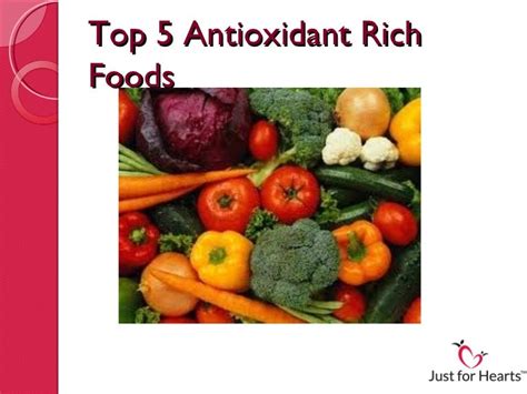 Top 5 Antioxidant Rich Foods