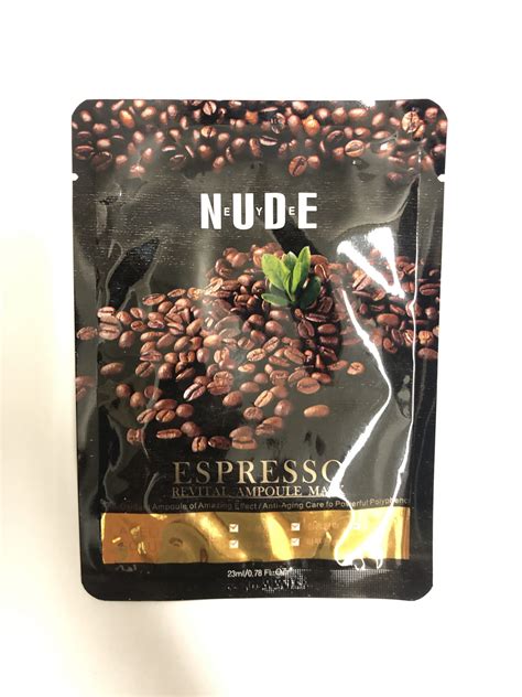 ESPRESSO Ampoule Mask NUDE NEW 23ml Mono Store