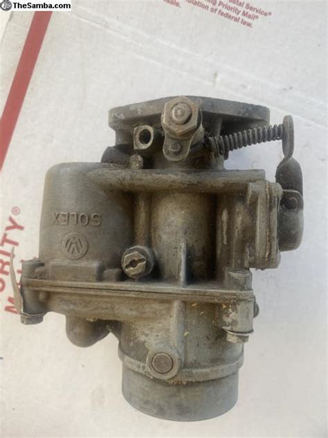 Thesamba Vw Classifieds Early Solex Carburetor