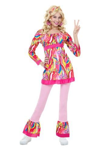 Adult Disco Top and Bell Bottoms Costume