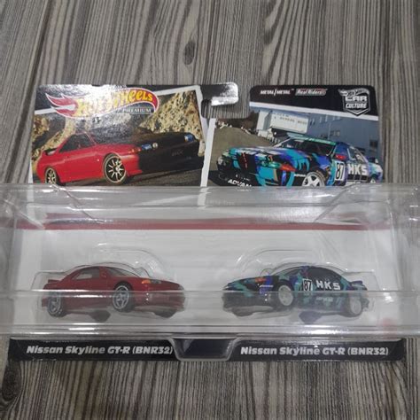 Hot Wheels Nissan Skyline R Gtr Bnr Premium Pack Hotwheels Hks Twin Pack Larry Chen