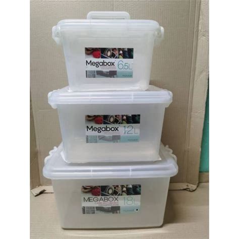 Megabox Storage Box Mg 636 Mg 637 Mg 638 Shopee Philippines