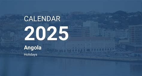 Year 2025 Calendar – Angola