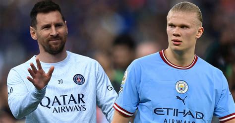 Erling Haaland Told He Is Three Matches Away From Pipping Lionel Messi To Ballon Dor Mirror