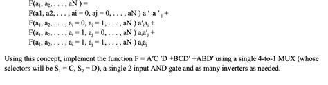 Solved 4. (7 points) Shannon’s expansion theorem states that | Chegg.com