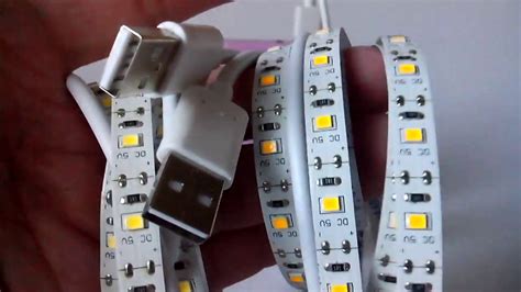 Светодиодная лента 5 V USB - YouTube