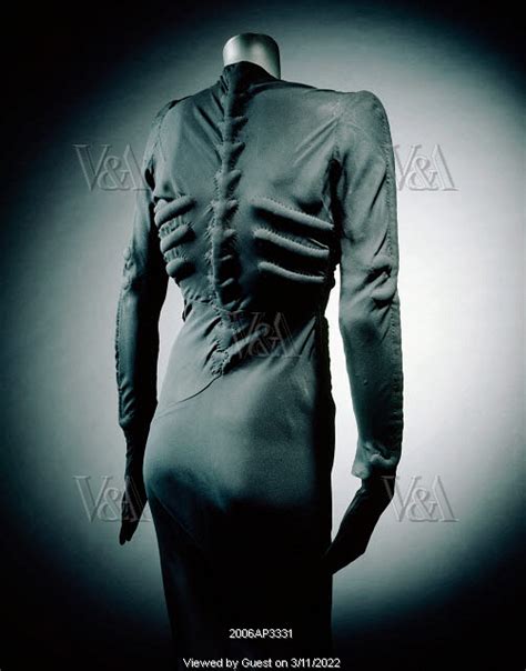 The Skeleton Dress By Elsa Schiaparelli Paris France Third