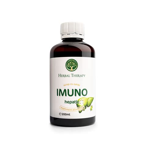 Sirop Imuno Hepatic 200 Ml Herbal Therapy Emagro