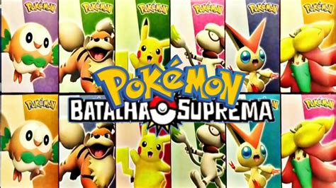 COLEÇÃO COMPLETA McDonald s POKÉMON BATALHA SUPREMA McLanche Feliz