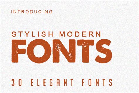 Top 25 Premium Stylish Fonts For Modern Branding Gdj