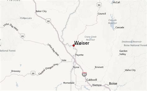 Weiser Location Guide