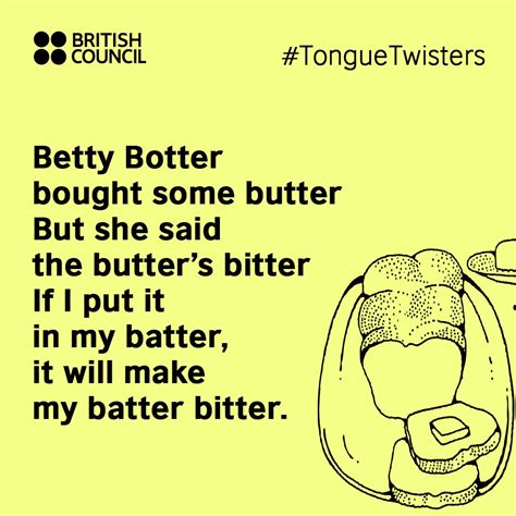 Tongue Twisters Betty Botter