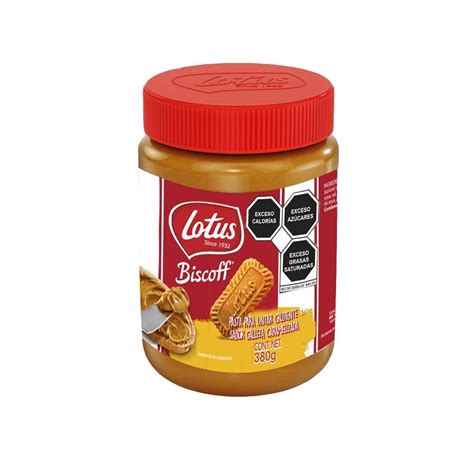 Pasta Para Untar Lotus Biscoff Sabor Galleta Caramelizada Crujiente 380