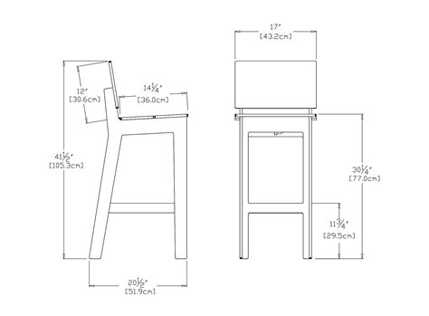 Fresh Air Bar Stool – Urban Natural Home