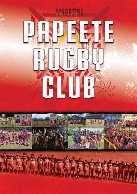 Calaméo Magazine Papeete Rugby Club 2022