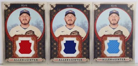 Topps Allen Ginter Jersey Relic Alejandro Kirk Toronto Blue Jays