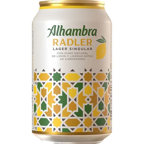 Alhambra Lager Singular Radler Cerveza Rubia Con Zumo Natural De Lim N