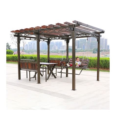 Buy Outdoor Gazebo Canopy Villa Patio Garden Furniture Wooden Garden Gazebo, Patio Pavilion ...