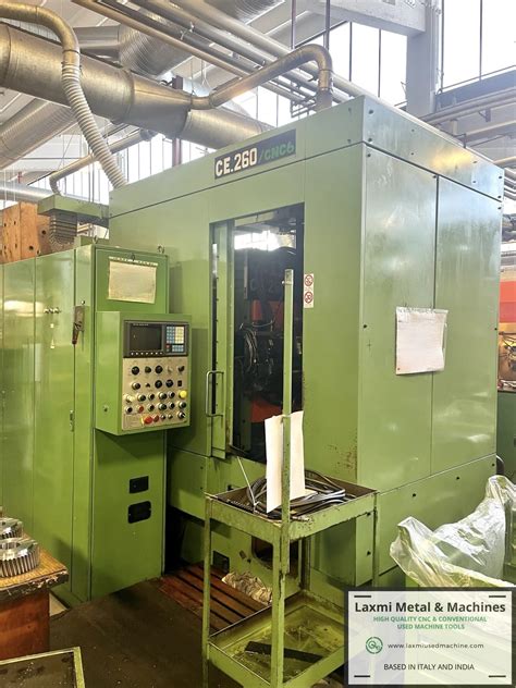 6 AXIS CNC GEAR HOBBING CIMA CE 260 Laxmi Metal Machines Rohtak