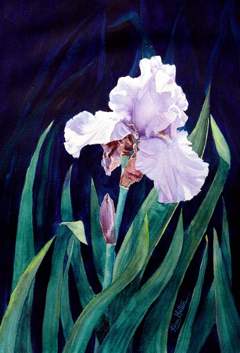 Karen Mattson Work Zoom Midnight Iris