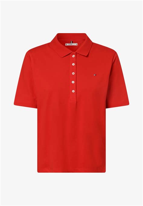 Tommy Hilfiger Reg Ss Polo Rot Bianco Zalando It