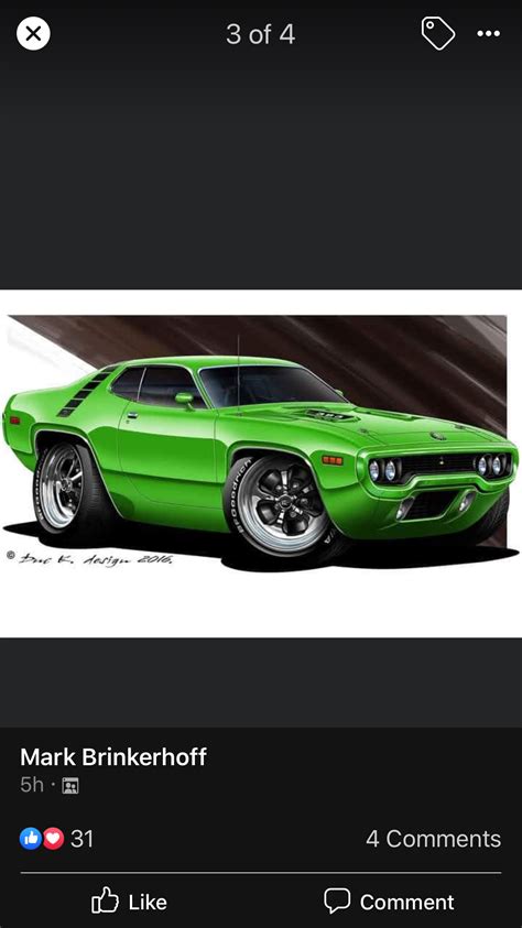 Cartoon Car Drawing Car Cartoon Car Drawings Mopar Muscle Cars