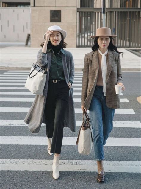 Autumn Streetstyle In 2023 Korean Fashion Winter Fashion Outfits