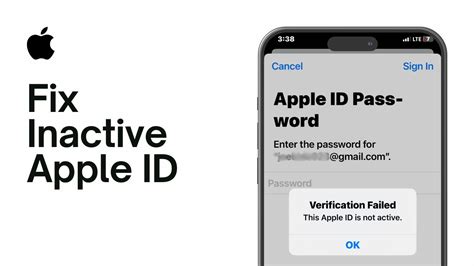 Verification Failed This Apple ID Is Not Active SOLVED YouTube