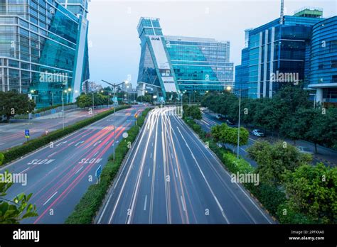 Cyber City In Gurgaon Stock Photo Alamy