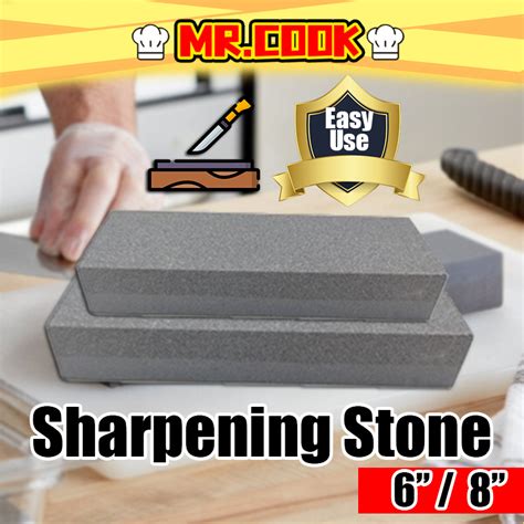 Mr Cook Batu Asah Sharpening Stone Knife Asah Pisau Pisau Parang