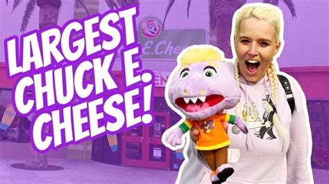 Winning Tons Of Tickets At The Worlds Largest Chuck E Cheese YouTube