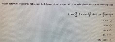 Solved Please Determine Whether Or Not Each Of The Following