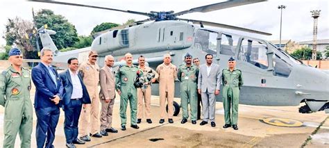 On Monday Iaf To Induct Indigenously Built Light Combat Helicopter