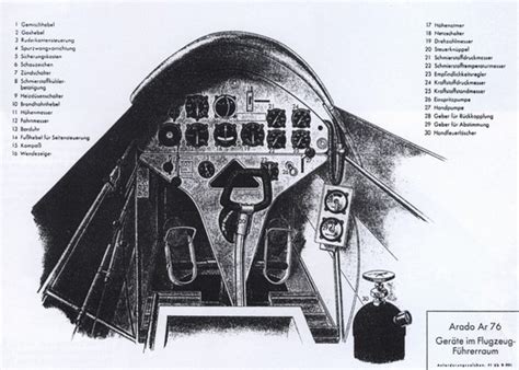 German Arado Ar 76 Rs Models 92033