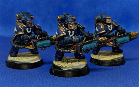 Ultramarines Devastators Armed With Heavy Plasma Cannons Warhammer40k