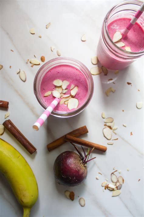 Beet Tahini Smoothie Aka Jewthie” What Jew Wanna Eat