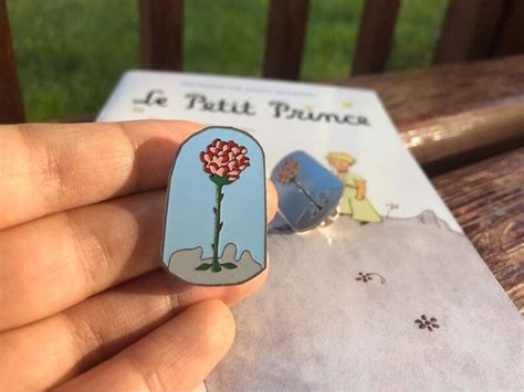 The Little Prince Enamel Pin And Necklace Le Petit Prince Etsy