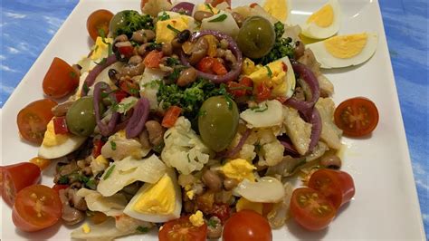 Salada de Bacalhau Feijão Frade Sabor dos Açores Leonor Santos