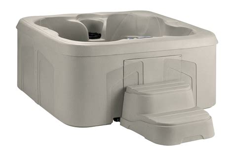 Lifesmart SpasBermuda LS Person Plug Play Square Hot Tub Spa W Jets Tub Cover