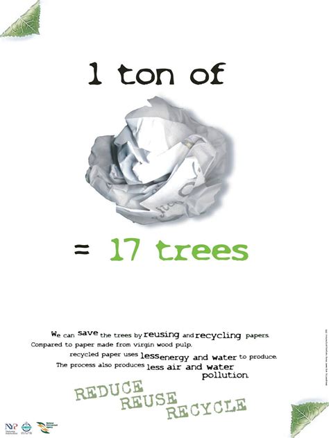 1 Ton Of Papers 17 Trees