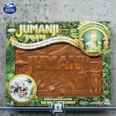 Jual Jumanji Deluxe Board Game Spin Master Games Interactive