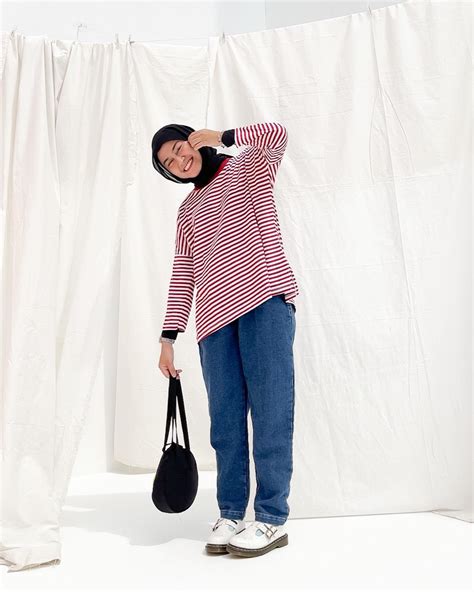 10 Ide Ootd Merah Putih Hijab Untuk Rayakan 17 Agustus All Things