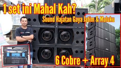 Full Review Chek Sound Sound Hajatan Cobre 18 Array Terbaru