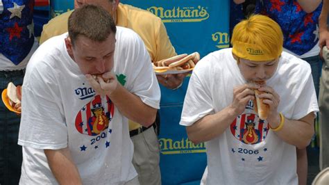 Joey Chestnut Vs Takeru Kobayashi Live Hot Dog Eating Competition