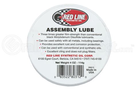 Red Line Engine Assembly Lube Oz Free Shipping Rallysport Direct